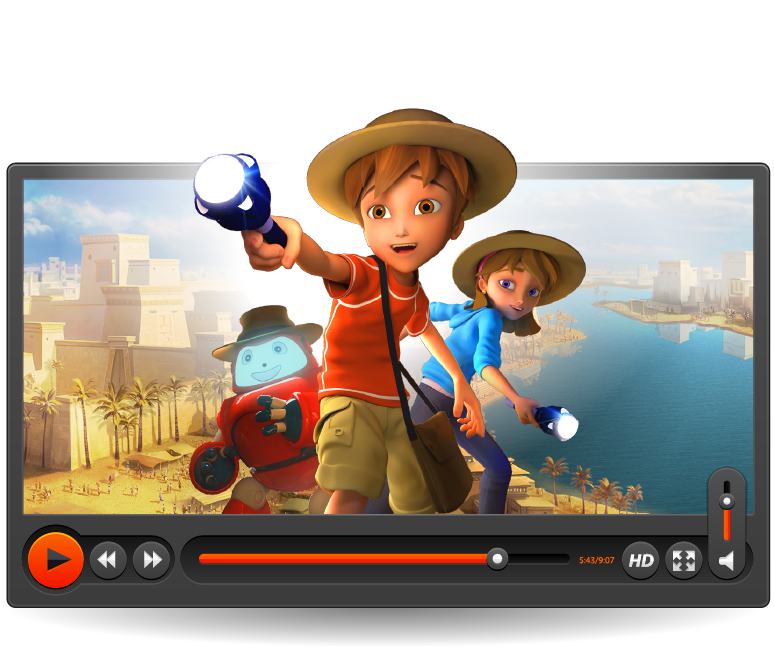 Superbook Academy Video Player